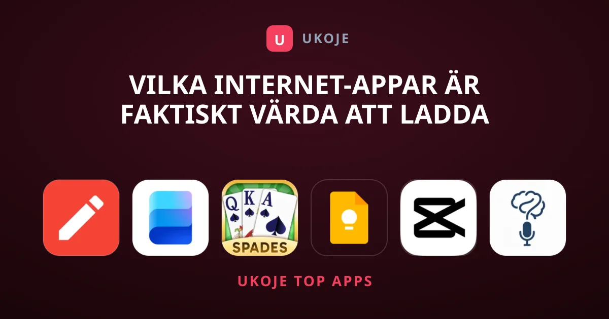 Vilka Internet-appar är faktiskt värda att ladda ner?